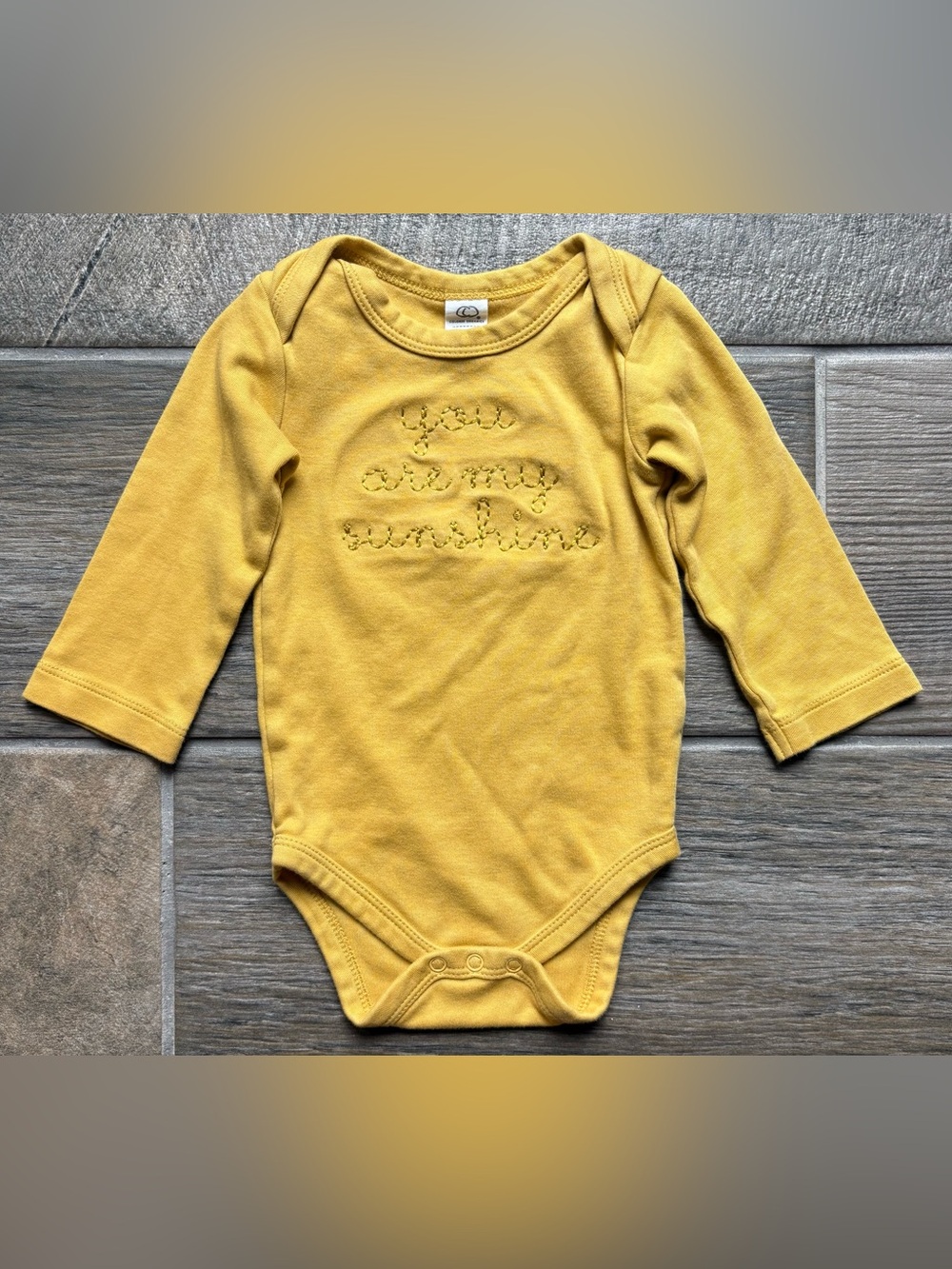 Colored Organics Bodysuit - You Are My Sunshine